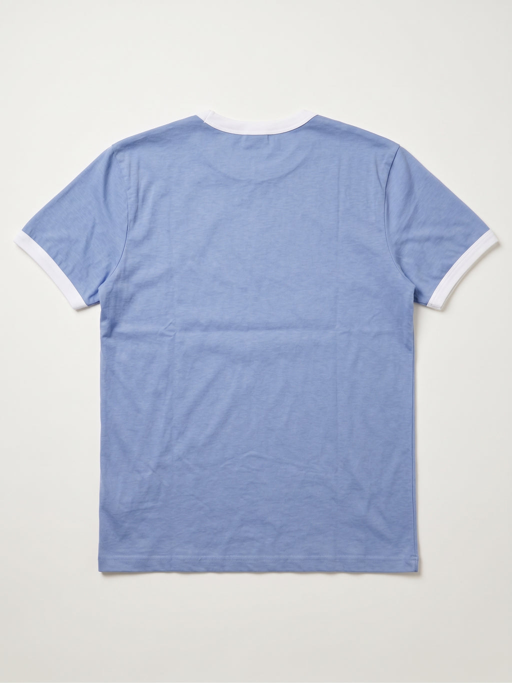 Ringer T-Shirt In Morning Blue