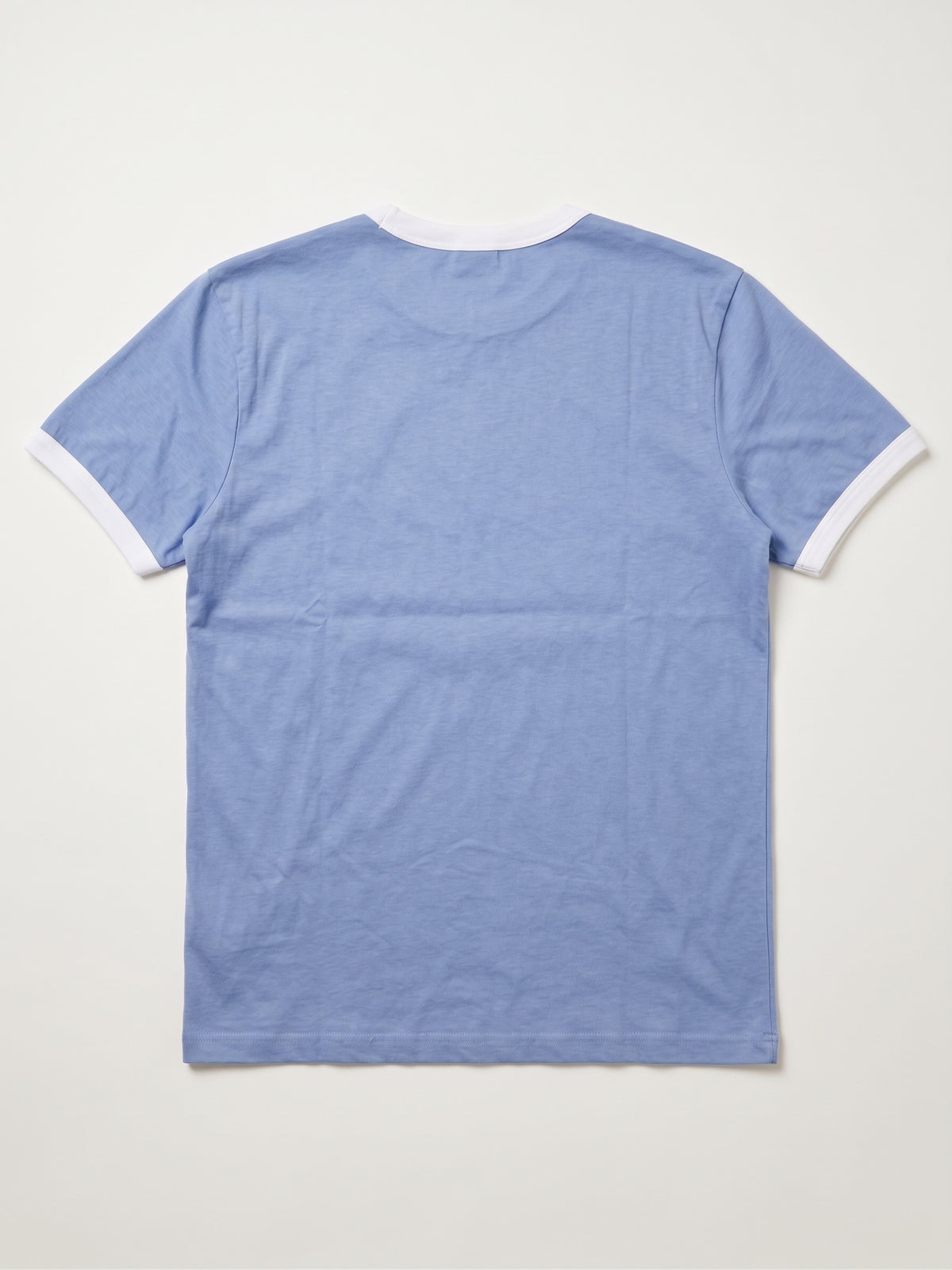Ringer T-Shirt In Morning Blue