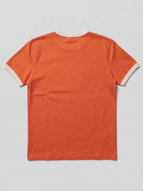 Ringer T-Shirt In Orange