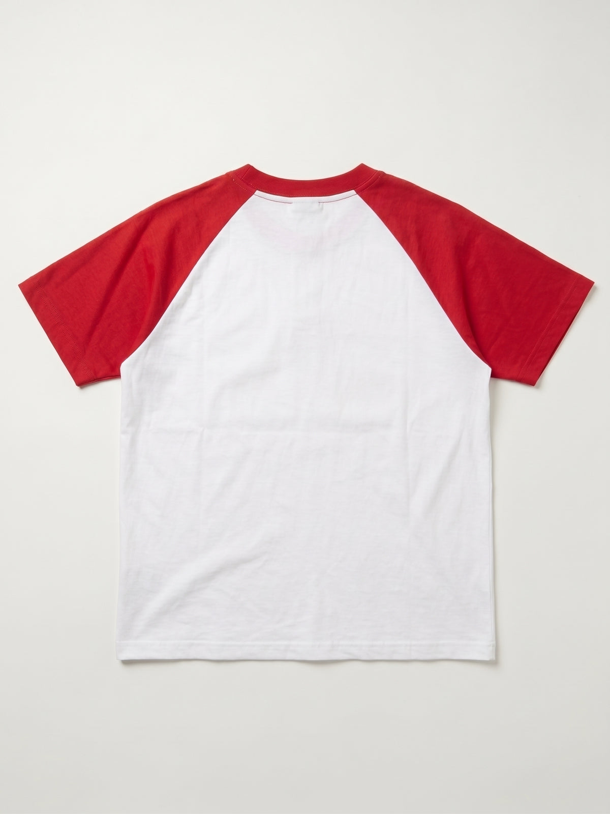 Henley T-Shirt In Red and White