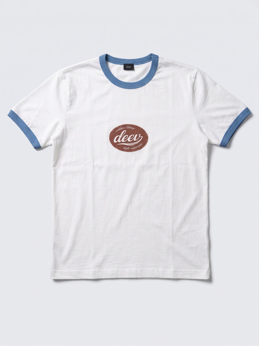 Ringer T-Shirt In White