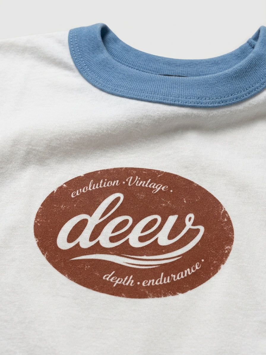 Ringer T-Shirt In White