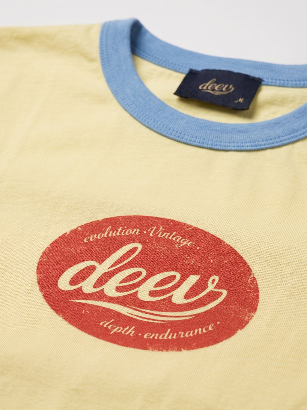 Ringer T-Shirt In Yellow